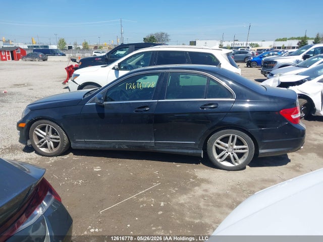 12616778 :رقم المزاد ، WDDGF8AB8EG196575 vin ، 2014 Mercedes-benz C-class مزاد بيع