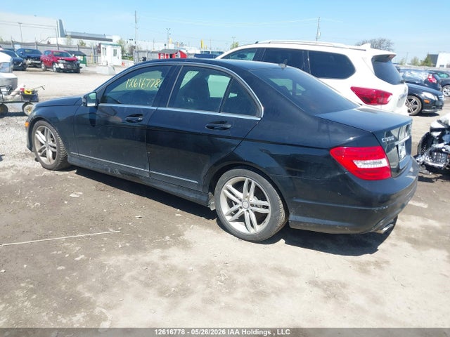 12616778 :رقم المزاد ، WDDGF8AB8EG196575 vin ، 2014 Mercedes-benz C-class مزاد بيع