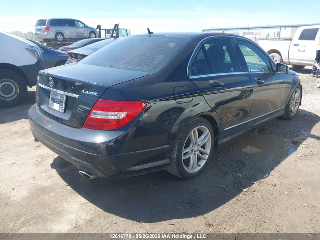 12616778 :رقم المزاد ، WDDGF8AB8EG196575 vin ، 2014 Mercedes-benz C-class مزاد بيع