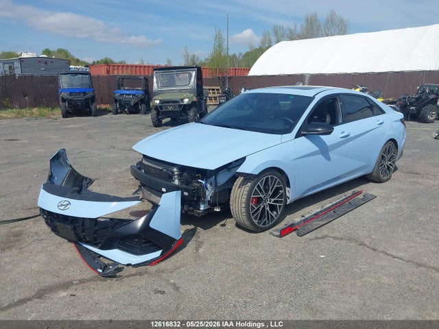 2023 Hyundai Elantra N Dct მანქანა იყიდება აუქციონზე, vin: KMHLW4AK6PU017094, აუქციონის ნომერი: 12616832