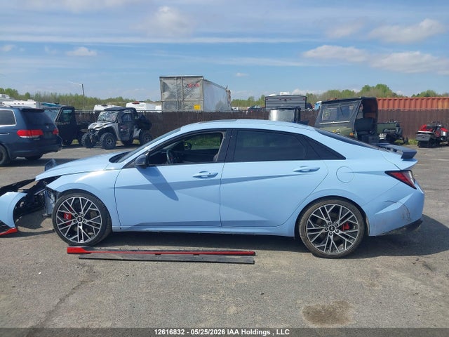 2023 Hyundai Elantra N Dct მანქანა იყიდება აუქციონზე, vin: KMHLW4AK6PU017094, აუქციონის ნომერი: 12616832