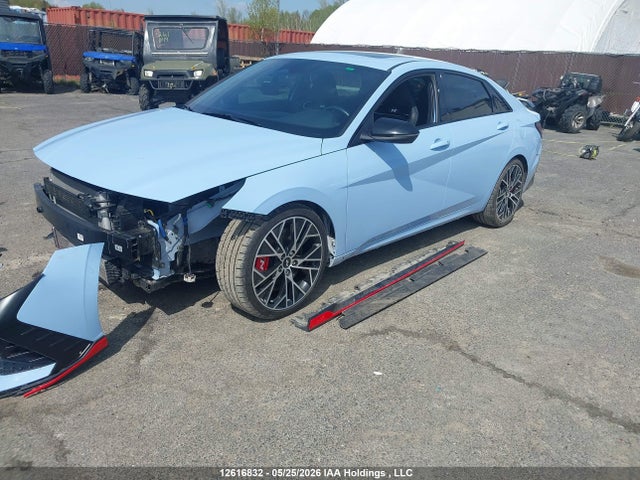 2023 Hyundai Elantra N Dct მანქანა იყიდება აუქციონზე, vin: KMHLW4AK6PU017094, აუქციონის ნომერი: 12616832