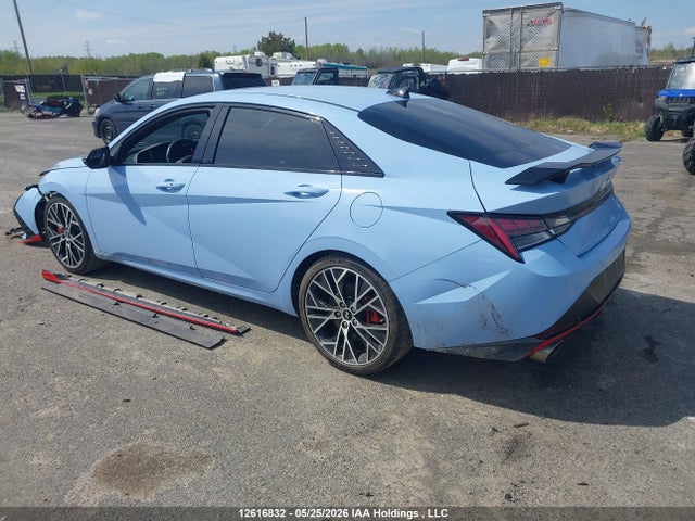 2023 Hyundai Elantra N Dct მანქანა იყიდება აუქციონზე, vin: KMHLW4AK6PU017094, აუქციონის ნომერი: 12616832
