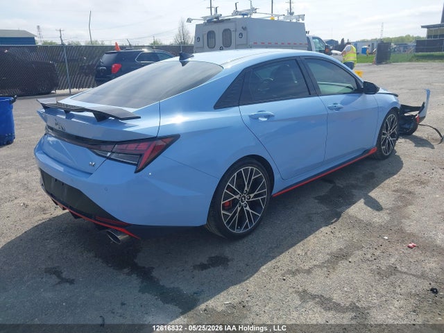 2023 Hyundai Elantra N Dct მანქანა იყიდება აუქციონზე, vin: KMHLW4AK6PU017094, აუქციონის ნომერი: 12616832