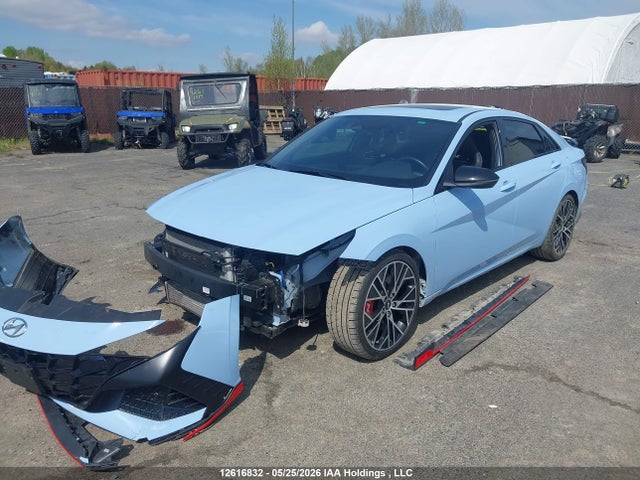 2023 Hyundai Elantra N Dct მანქანა იყიდება აუქციონზე, vin: KMHLW4AK6PU017094, აუქციონის ნომერი: 12616832