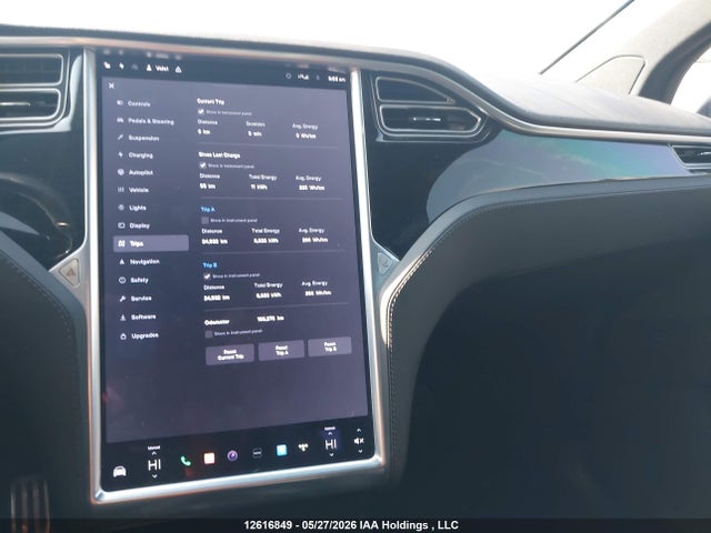 2017 Tesla Model X მანქანა იყიდება აუქციონზე, vin: 5YJXCDE29HF075574, აუქციონის ნომერი: 12616849