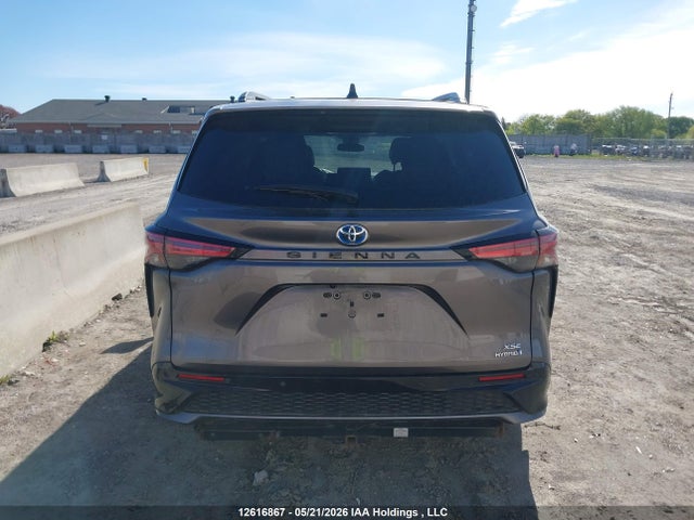 2022 Toyota Sienna Le/xle/xse/limited/platinum მანქანა იყიდება აუქციონზე, vin: 5TDGRKEC5NS110792, აუქციონის ნომერი: 12616867
