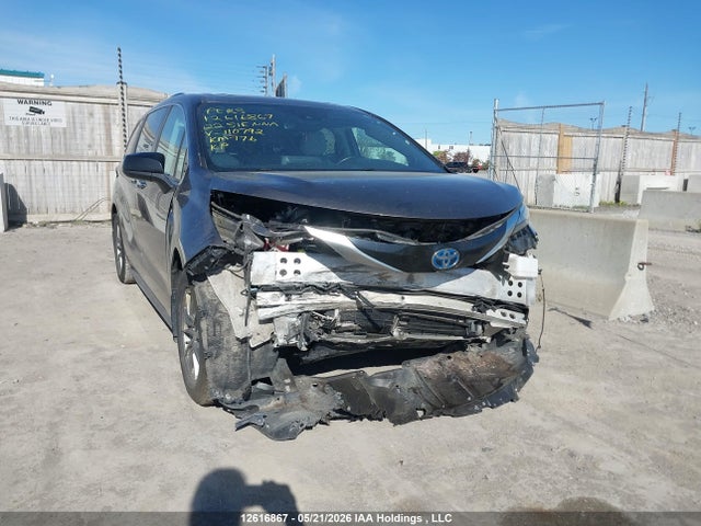 2022 Toyota Sienna Le/xle/xse/limited/platinum მანქანა იყიდება აუქციონზე, vin: 5TDGRKEC5NS110792, აუქციონის ნომერი: 12616867