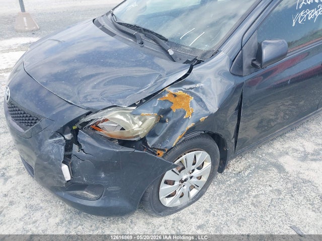 12616869 :رقم المزاد ، JTDBT9K33A1368602 vin ، 2010 Toyota Yaris مزاد بيع