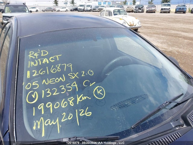 Продаж на аукціоні авто 2005 Dodge Neon Sx 2.0, vin: 1B3ES46CX5D132354, номер лоту: 12616879