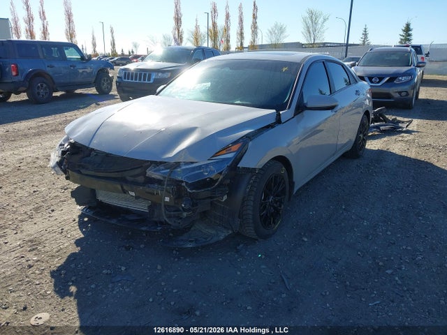 12616890 :رقم المزاد ، KMHLM4AG2PU579611 vin ، 2023 Hyundai Elantra Preferred Ivt With Tech Package مزاد بيع