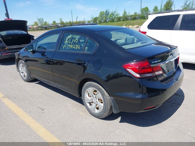 2015 Honda Civic Lx მანქანა იყიდება აუქციონზე, vin: 2HGFB2F41FH041284, აუქციონის ნომერი: 12616893