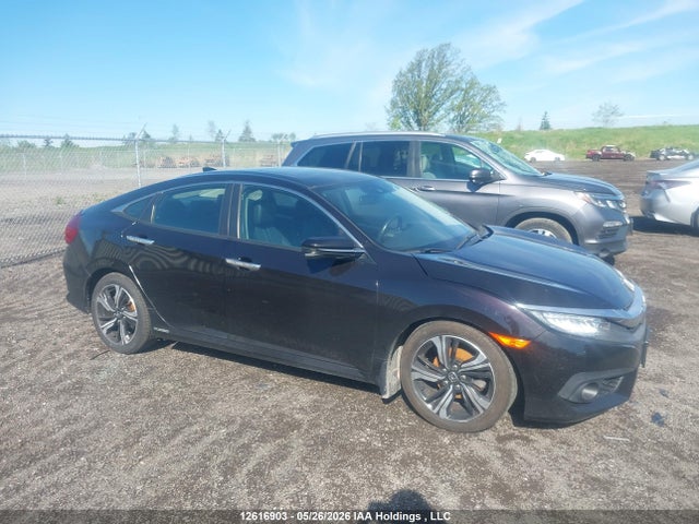 2016 Honda Civic Touring მანქანა იყიდება აუქციონზე, vin: 2HGFC1F94GH105712, აუქციონის ნომერი: 12616903