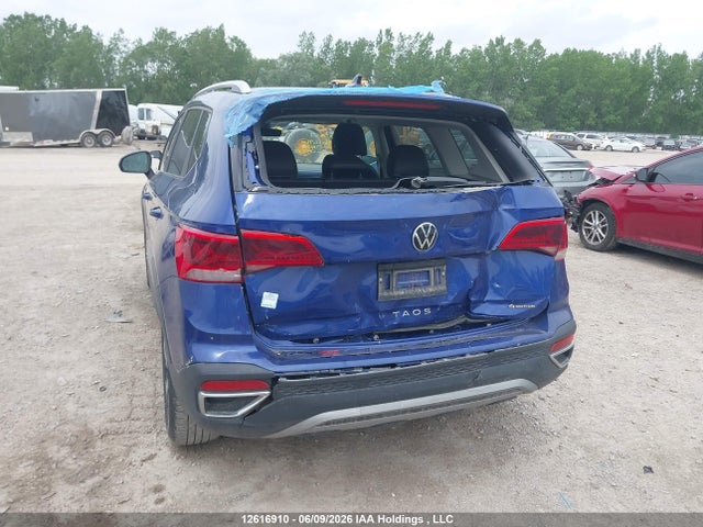 Продажа на аукционе авто 2024 Volkswagen Taos Comfortline, vin: 3VVUX7B22RM043125, номер лота: 12616910