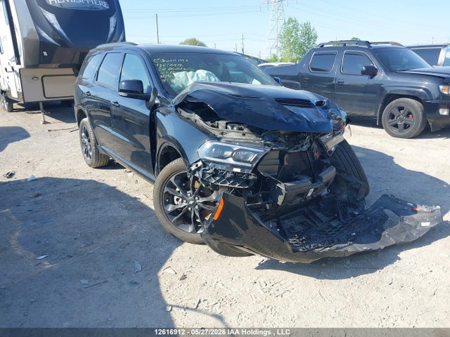 2026 Dodge Durango Gt Plus მანქანა იყიდება აუქციონზე, vin: 1C4RDJDG5TC183343, აუქციონის ნომერი: 12616912