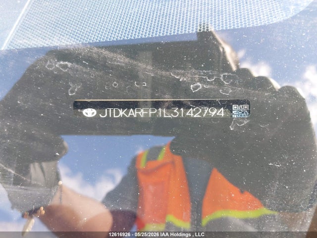 Aukcja sprzedaży 2020 Toyota Prius Prime Le/xle/limited, vin: JTDKARFP1L3142794, numer aukcji: 12616926