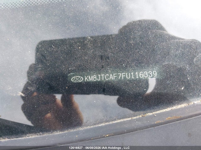 2015 Hyundai Tucson Gl მანქანა იყიდება აუქციონზე, vin: KM8JTCAF7FU116339, აუქციონის ნომერი: 12616927