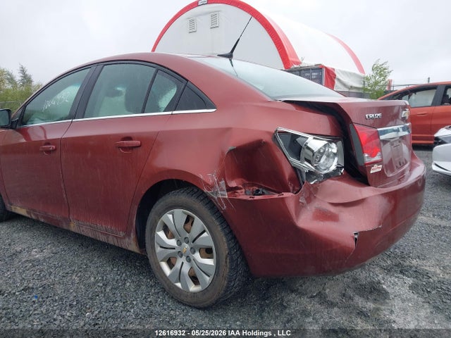 2012 Chevrolet Cruze Lt Turbo მანქანა იყიდება აუქციონზე, vin: 1G1PF5SC2C7319549, აუქციონის ნომერი: 12616932