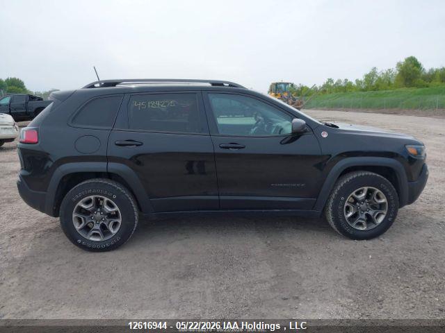 12616944 :رقم المزاد ، 1C4PJMBN8KD273954 vin ، 2019 Jeep Cherokee Trailhawk مزاد بيع