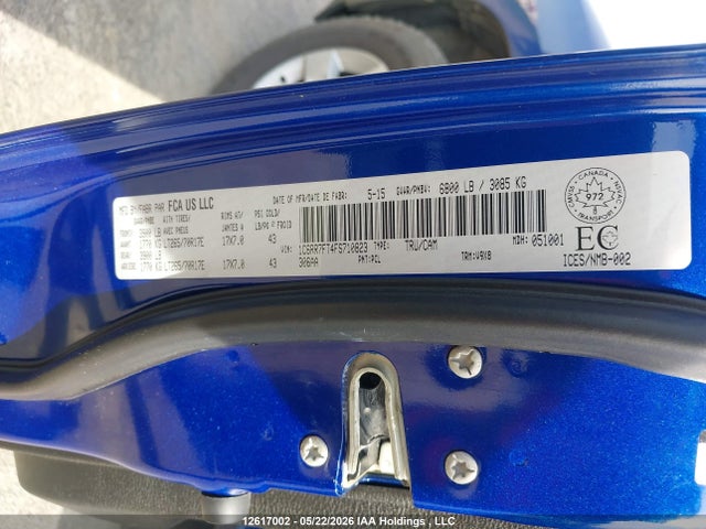 1C6RR7FT4FS710823 RAM 1500 St