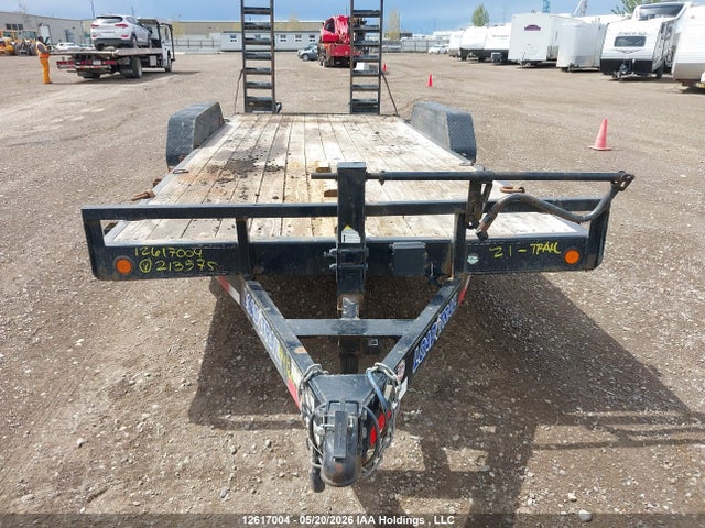 12617004 :رقم المزاد ، 4ZECH1820M1213575 vin ، 2021 Load Trail Flat Deck Trailer مزاد بيع