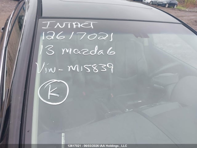 Продаж на аукціоні авто 2013 Mazda Mazda6 Gt-i4, vin: 1YVHZ8CH1D5M15839, номер лоту: 12617021