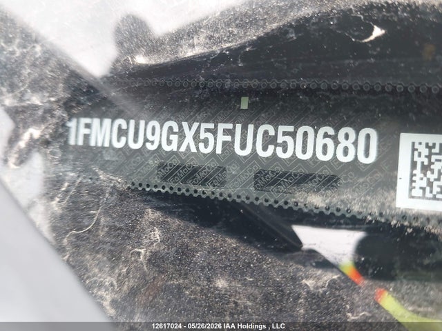 1FMCU9GX5FUC50680 Ford ESCAPE SE