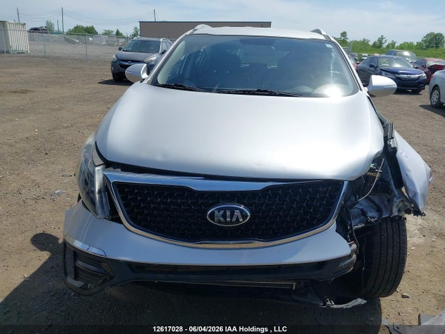 2016 Kia Sportage Lx მანქანა იყიდება აუქციონზე, vin: KNDPB3AC6G7800306, აუქციონის ნომერი: 12617028