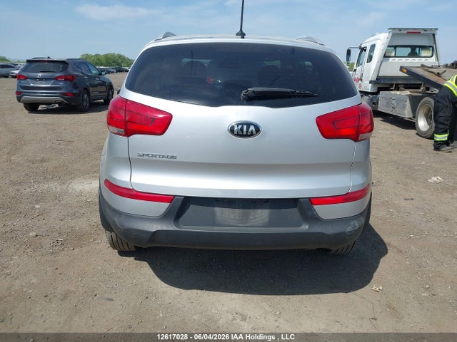 2016 Kia Sportage Lx მანქანა იყიდება აუქციონზე, vin: KNDPB3AC6G7800306, აუქციონის ნომერი: 12617028
