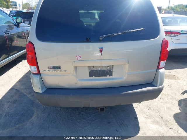 12617037 :رقم المزاد ، 1GMDV33198D107685 vin ، 2008 Pontiac Montana Sv6 Uplevel مزاد بيع