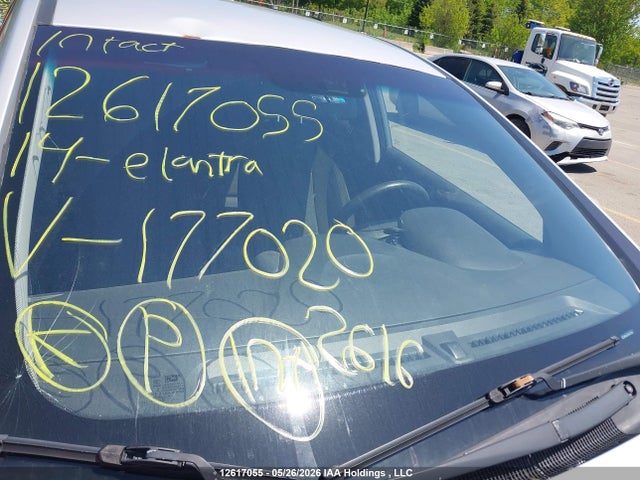 2014 Hyundai Elantra მანქანა იყიდება აუქციონზე, vin: KMHD25LH3EU177020, აუქციონის ნომერი: 12617055