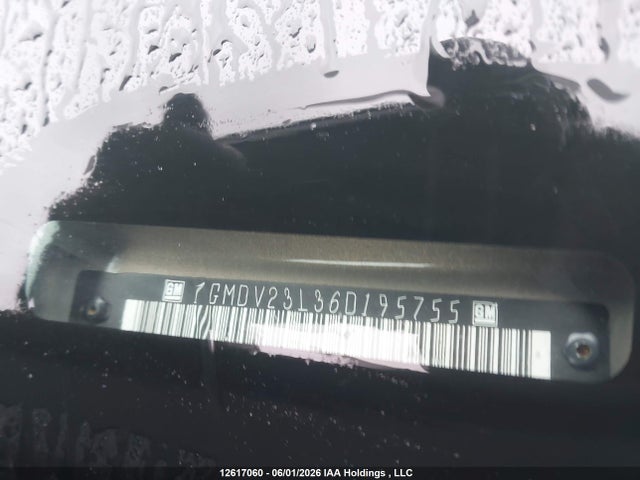 2006 Pontiac Montana Sv6 Sv6 მანქანა იყიდება აუქციონზე, vin: 1GMDV23L36D195755, აუქციონის ნომერი: 12617060