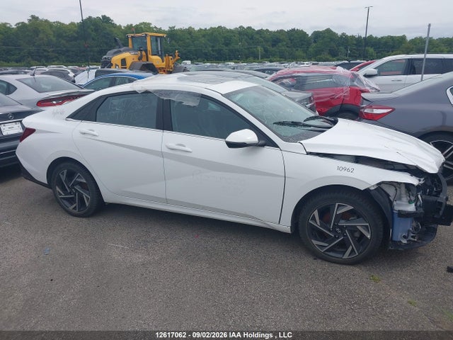 2024 Hyundai Elantra Hybrid მანქანა იყიდება აუქციონზე, vin: KMHLN4DJXRU110953, აუქციონის ნომერი: 12617062