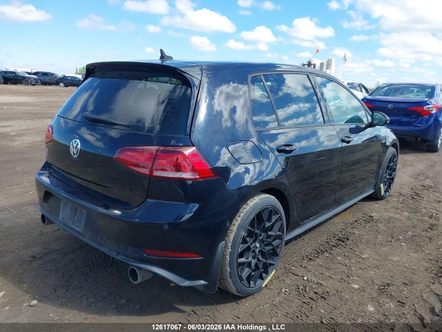 2019 Volkswagen Gti S/se/autobahn/rabbit Edition მანქანა იყიდება აუქციონზე, vin: 3VW5T7AU2KM026121, აუქციონის ნომერი: 12617067