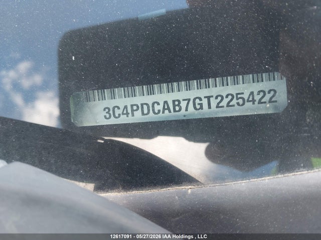 12617091 :رقم المزاد ، 3C4PDCAB7GT225422 vin ، 2016 Dodge Journey Cvp/se Plus مزاد بيع