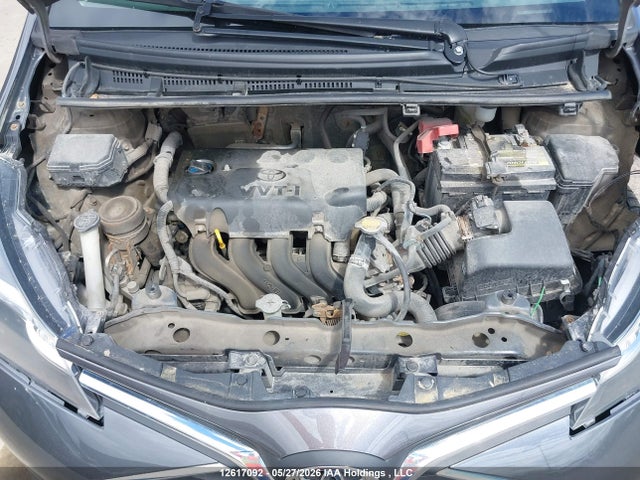 12617092 :رقم المزاد ، VNKKTUD39FA046724 vin ، 2015 Toyota Yaris Le مزاد بيع