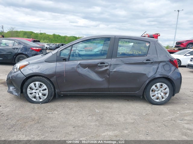12617092 :رقم المزاد ، VNKKTUD39FA046724 vin ، 2015 Toyota Yaris Le مزاد بيع