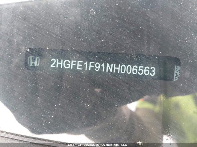 Honda Civic 2022 2HGFE1F91NH006563 Image 20