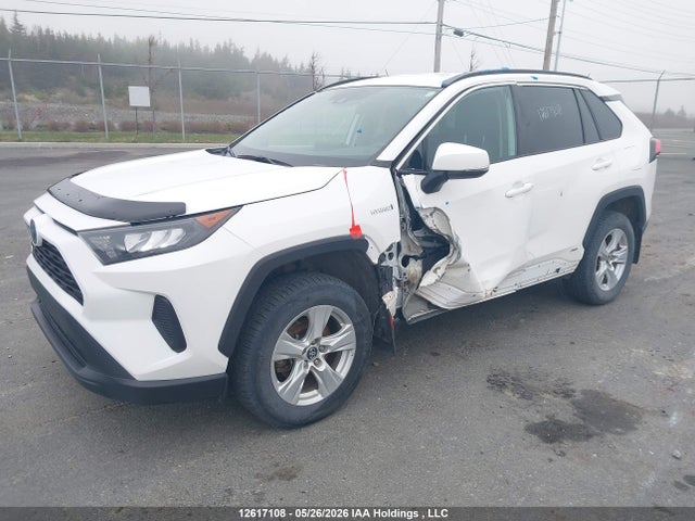 2020 Toyota Rav4 Hybrid Le მანქანა იყიდება აუქციონზე, vin: 2T3BWRFV2LW100812, აუქციონის ნომერი: 12617108