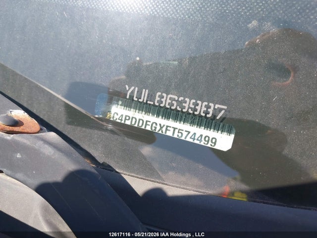 12617116 :رقم المزاد ، 3C4PDDFGXFT574499 vin ، 2015 Dodge Journey R/t مزاد بيع