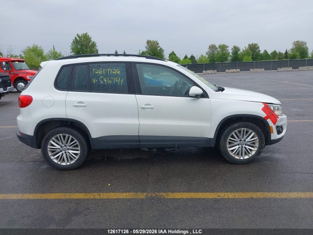 Aukcja sprzedaży 2016 Volkswagen Tiguan Comfortline/highline/special Edition, vin: WVGJV7AX1GW546741, numer aukcji: 12617126