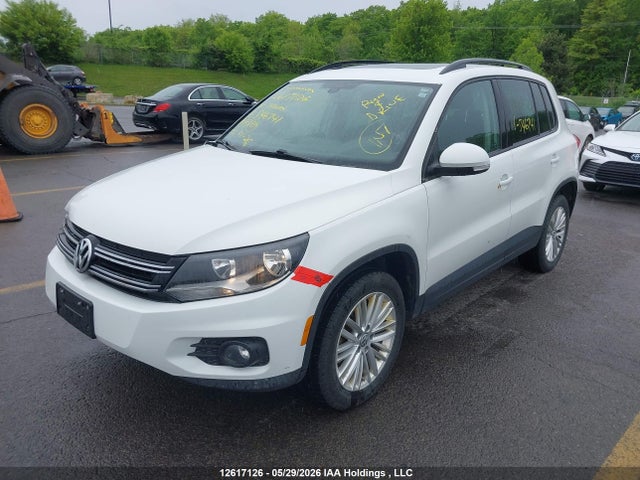 Aukcja sprzedaży 2016 Volkswagen Tiguan Comfortline/highline/special Edition, vin: WVGJV7AX1GW546741, numer aukcji: 12617126