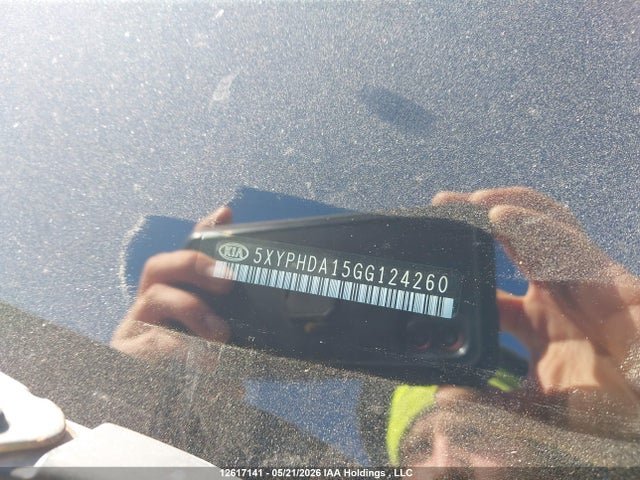 5XYPHDA15GG124260 KIA SORENTO EX