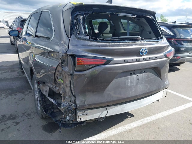 2021 Toyota Sienna Xle 8-passenger მანქანა იყიდება აუქციონზე, vin: 5TDGRKEC7MS042705, აუქციონის ნომერი: 12617154