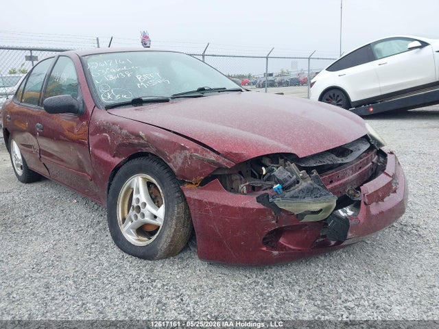 2003 Chevrolet Cavalier მანქანა იყიდება აუქციონზე, vin: 3G1JC54F63S186138, აუქციონის ნომერი: 12617161