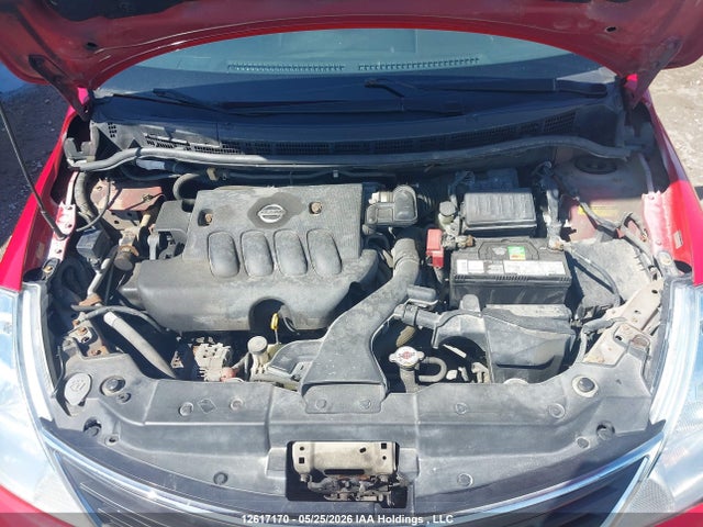 12617170 :رقم المزاد ، 3N1BC1CP0AL410853 vin ، 2010 Nissan Versa 1.8s مزاد بيع