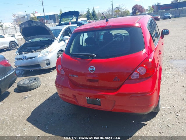 12617170 :رقم المزاد ، 3N1BC1CP0AL410853 vin ، 2010 Nissan Versa 1.8s مزاد بيع