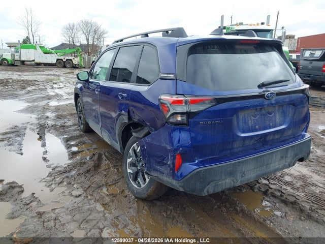 12599037 :رقم المزاد ، JF2SLDDC1SH547179 vin ، 2025 Subaru Forester Touring مزاد بيع