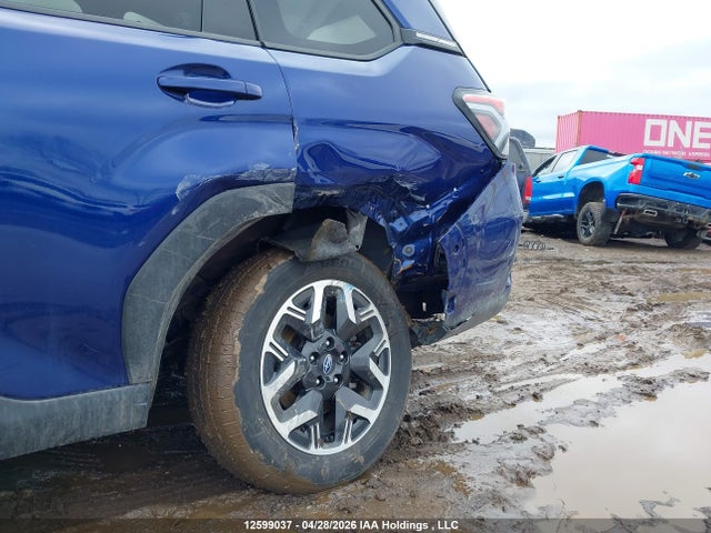 12599037 :رقم المزاد ، JF2SLDDC1SH547179 vin ، 2025 Subaru Forester Touring مزاد بيع