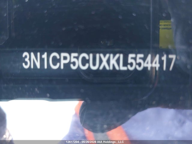 3N1CP5CUXKL554417 Nissan Kicks S/sr/sv